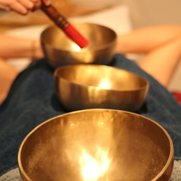 Massage sonore Bols Tibétains