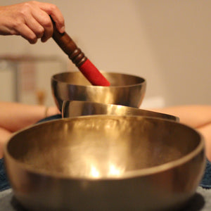 Massage sonore Bols Tibétains