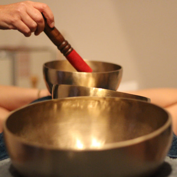Massage sonore Bols Tibétains