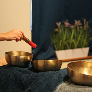 Massage sonore Bols Tibétains